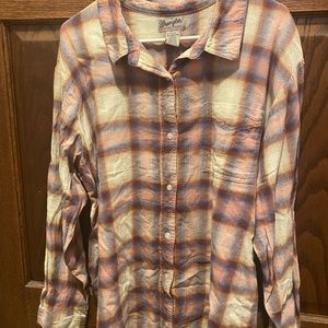 Wrangler Button Down Shirt